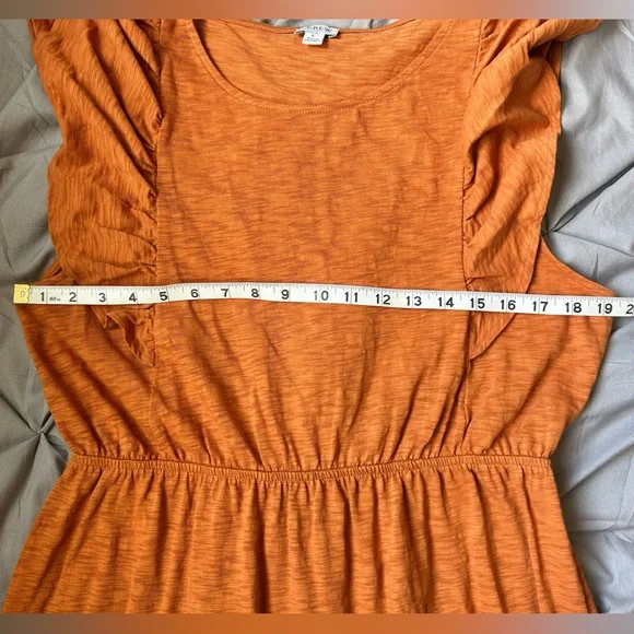 J. Crew Flutter Sleeve Midi Dress - Picture 6 of 7